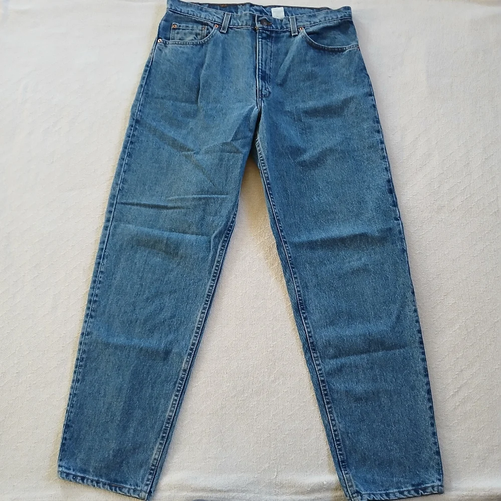 levis 550 '90s jeans 1995 vintage mens 36 × 32 denim retro